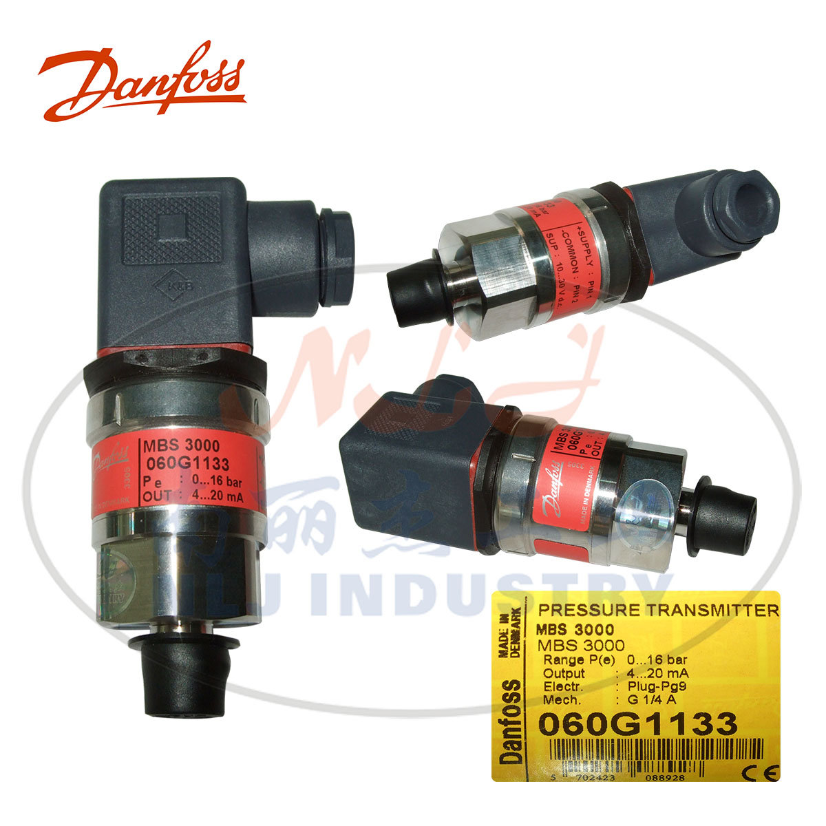 Danfoss(丹佛斯)压力变送器MBS3000 060G1133