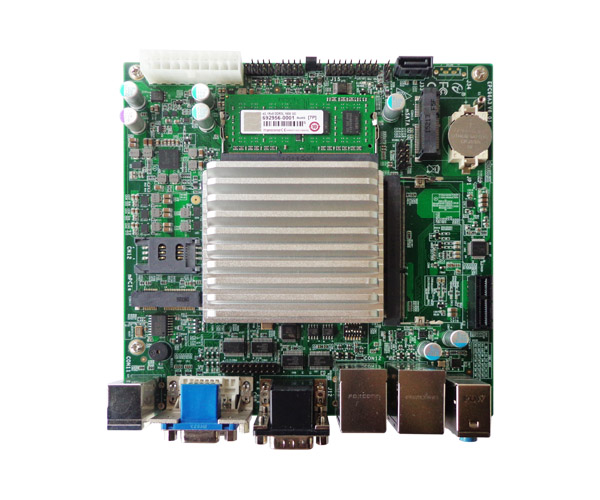 阿尔泰科技 无风扇嵌入式 Min-ITX主板 数据采集卡 工业计算机