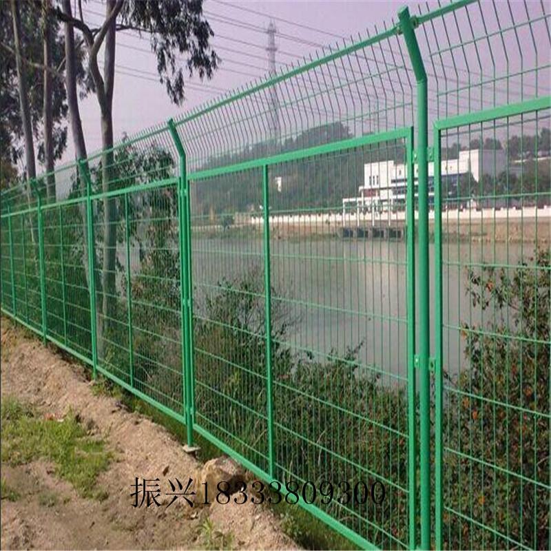 广州工厂围墙护栏网_框架围网_边框防护网