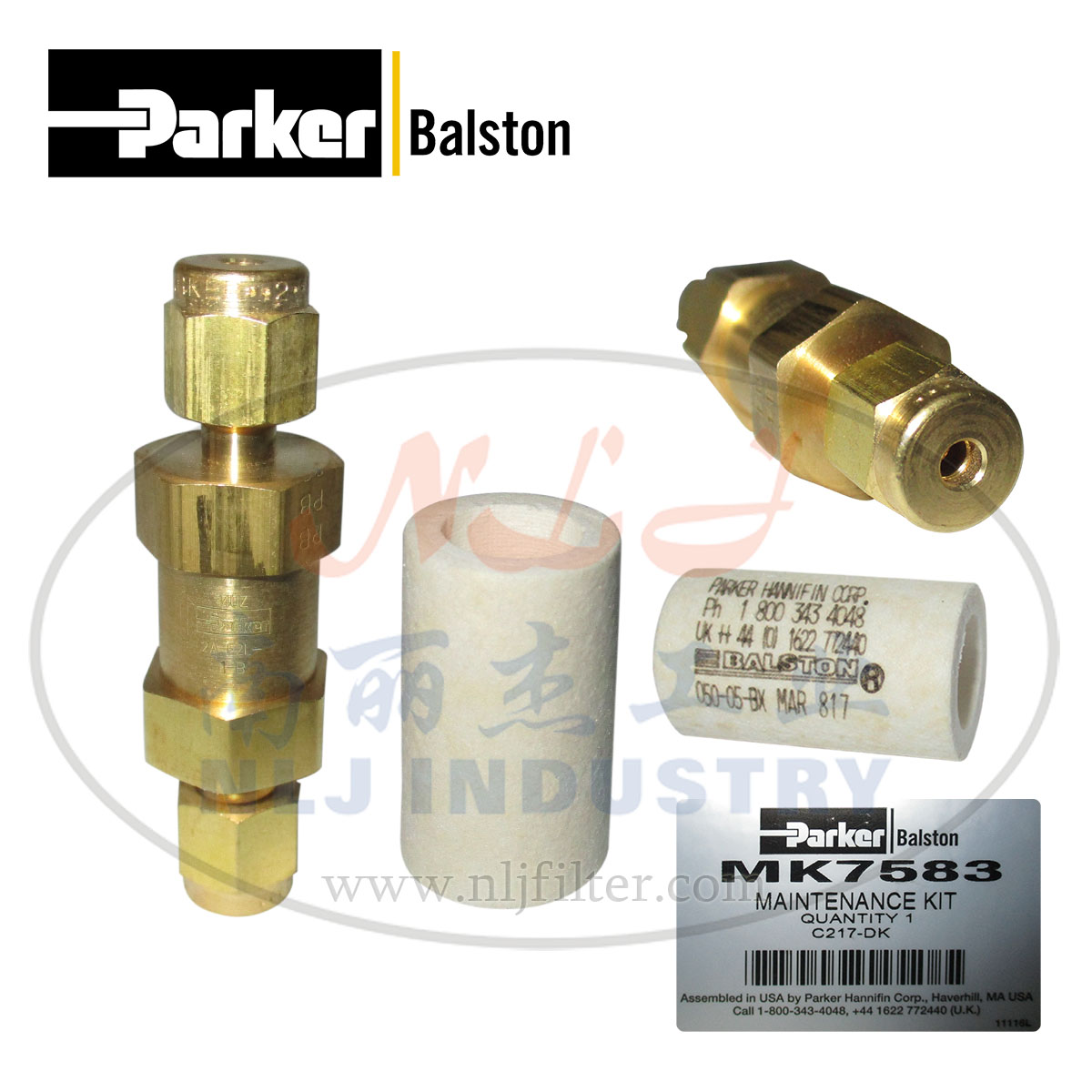 Parker派克Balston维修包MK7583