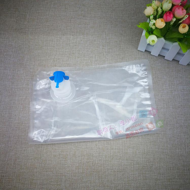 盒中袋生产厂家 3L透明无菌液体袋 红酒 牛奶 杨梅汁软包装袋
