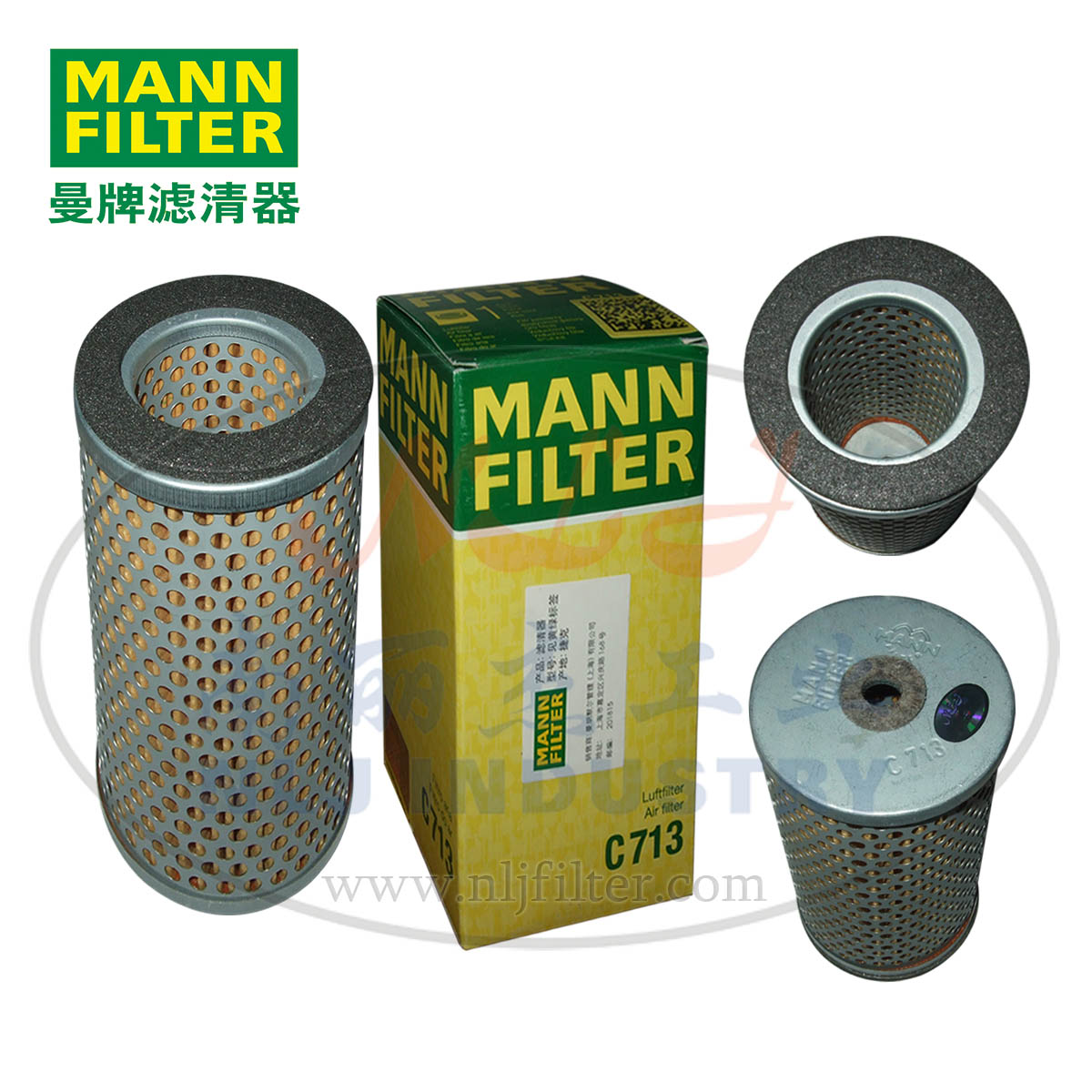 MANN-FILTER(曼牌滤清器)空滤C713