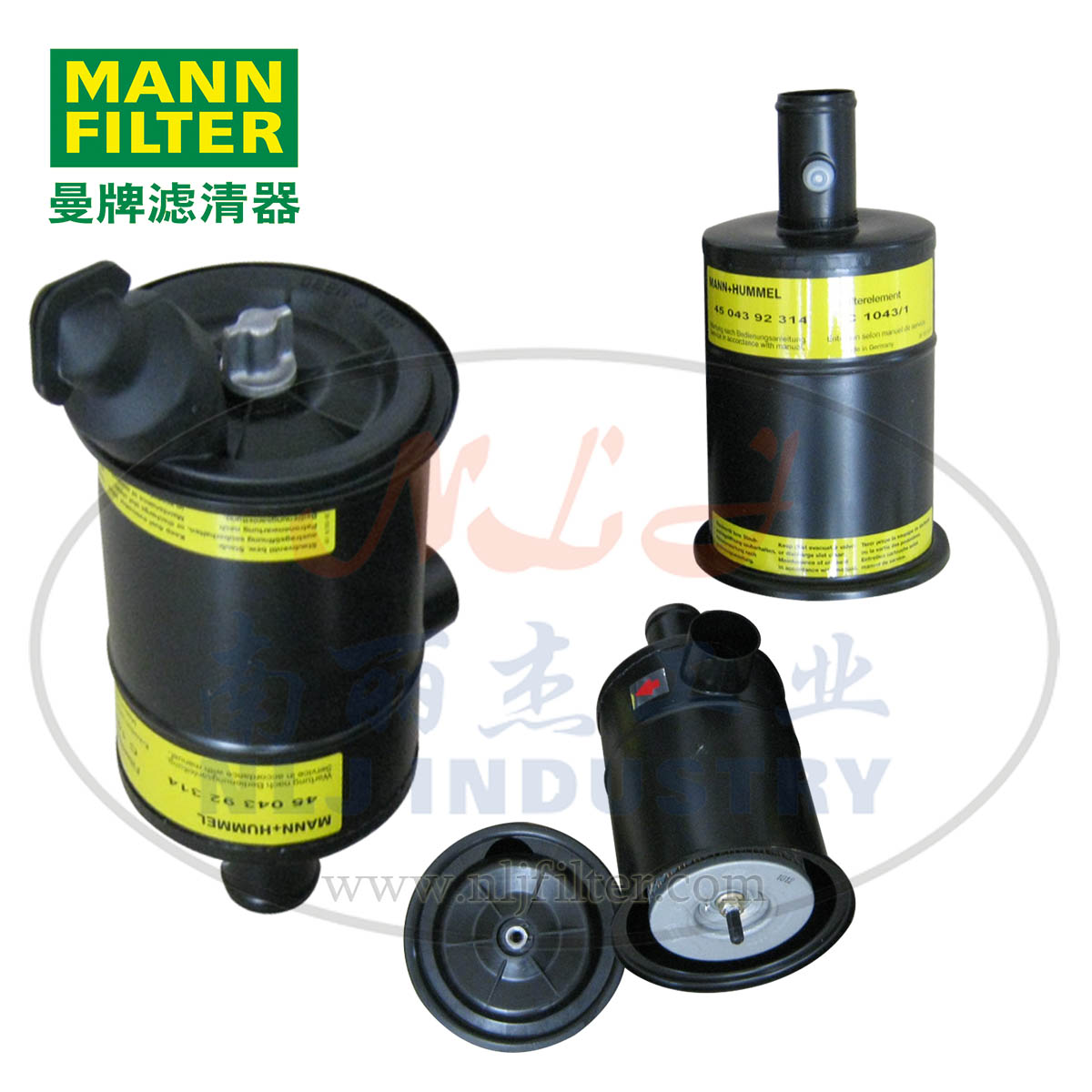 MANN-FILTER(曼牌滤清器)4504392314空滤总成