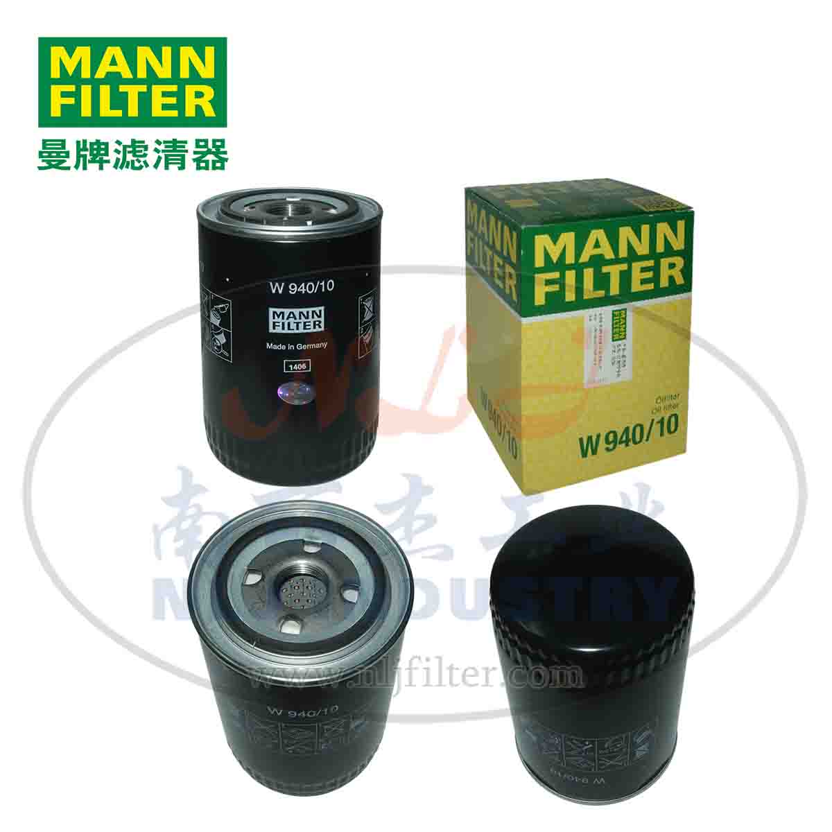 MANN-FILTER(曼牌滤清器)油滤W940/10