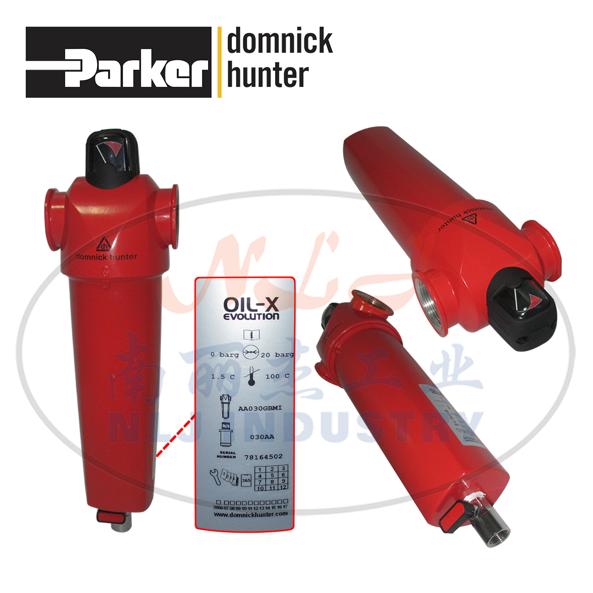 Parker(派克)domnick hunter多明尼克汉德过滤器AA030GBMI