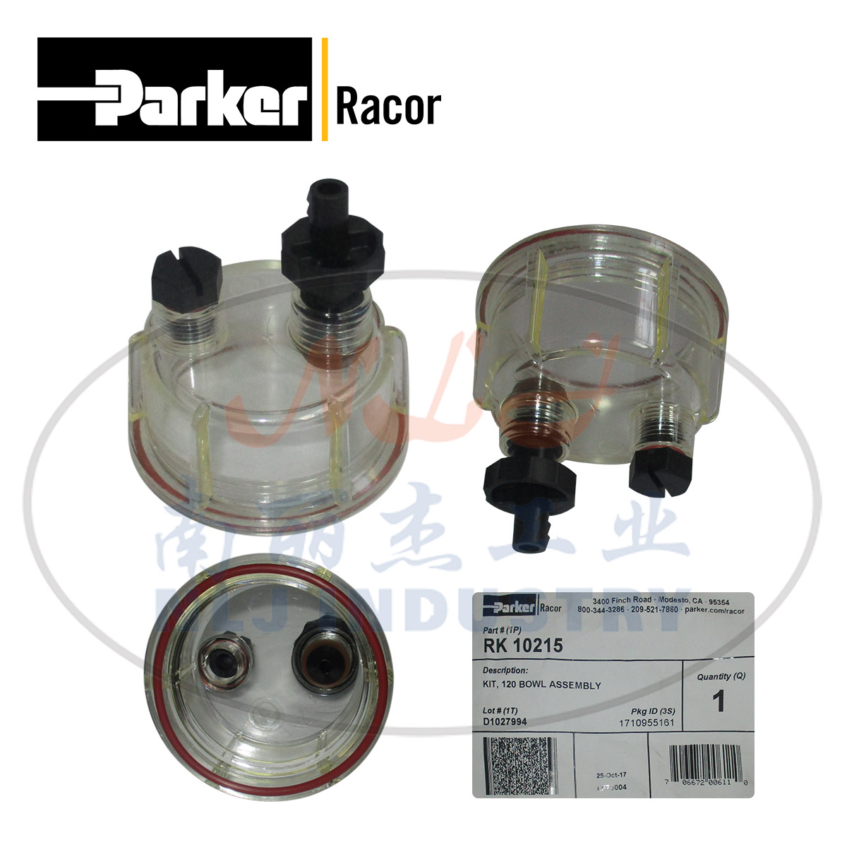 Parker(派克)Racor水杯组件RK10215、RK 10215