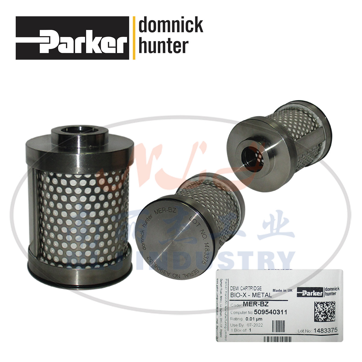 Parker(派克)domnick hunter多明尼克汉r滤芯MER-BZ