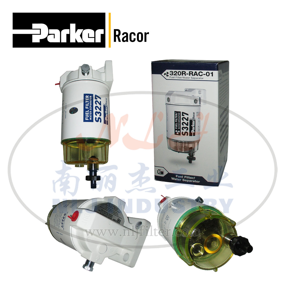 Parker派克Racor燃油过滤/水分离器320R-RAC-01