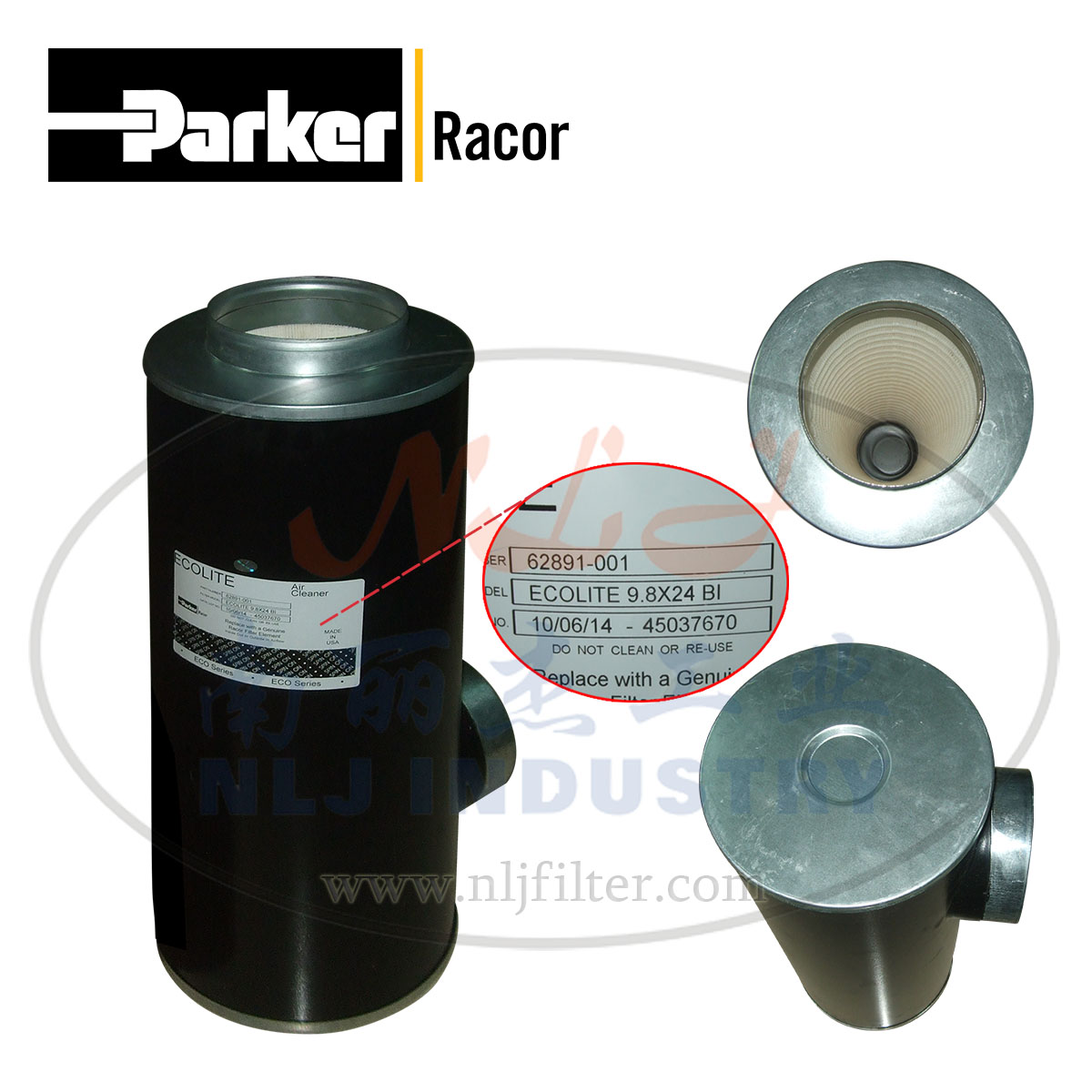 Parker(派克)Racor空气滤清器062891001