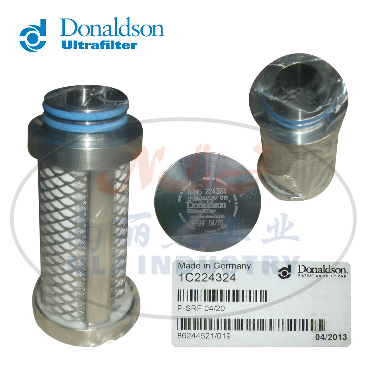 Donaldson Ultrafilter滤芯P-SRF 04/20 224324