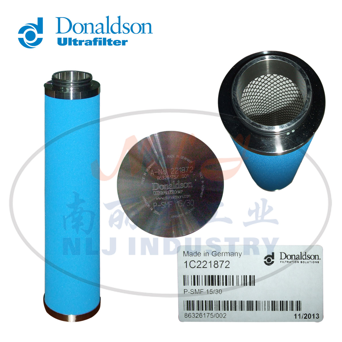 Donaldson Ultrafilter滤芯P-SMF 15/30 221872