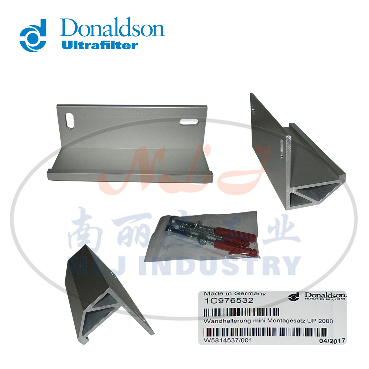 Donaldson Ultrafilter 005-0025系列用 1C976532安装支架