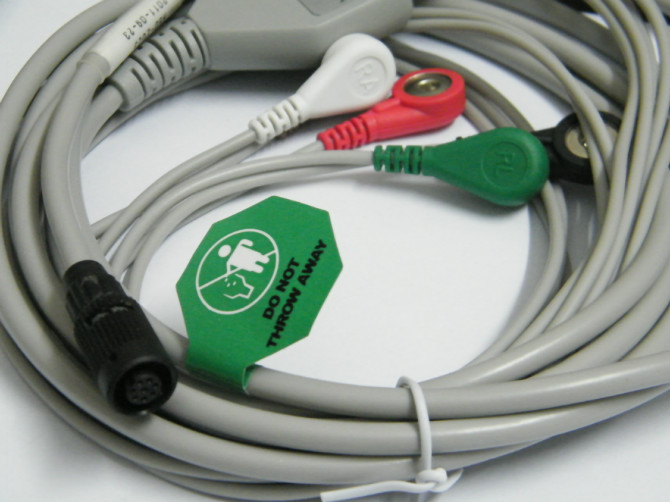 Burdick Holter Ecg Cable-Medilog Holter Ecg Cable