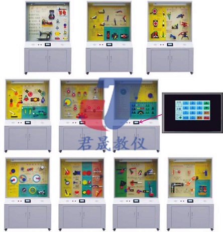 JS-JC10型机械基础陈列柜 教学陈列柜 制图桌 绘图桌 教学绘图桌 教学制图桌 钳工台 钳工桌 