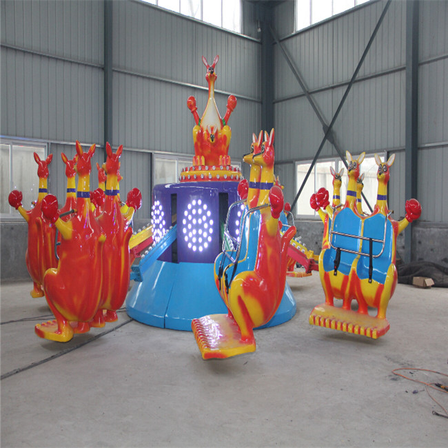 郑州智宝乐游乐设备厂家供应新款旋转袋鼠跳 弹跳机