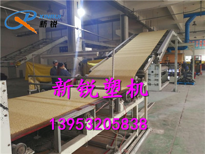 PVC喷丝地毯生产线55kwPVC喷丝地毯设备SJ100/30