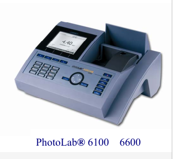 新型COD多功能水质分析仪PhotoLab@ 6100 6600