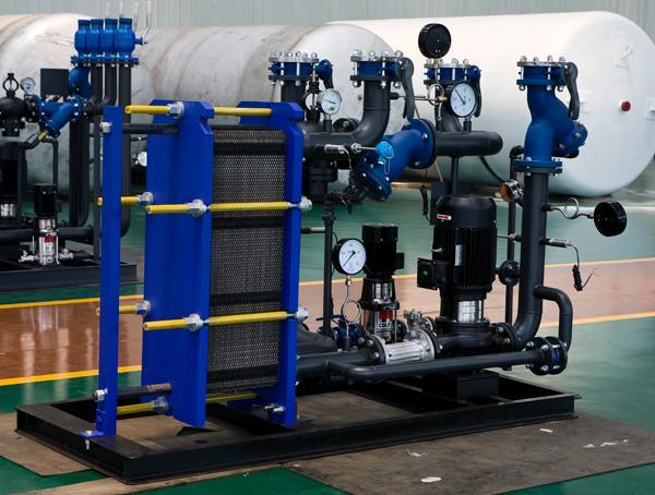 CLZH 供应水水板式换热机组 苏州水水板式换热机组工作原理