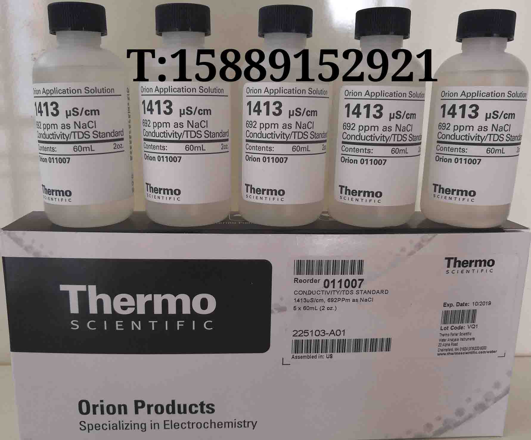 Orion奥立龙011007 电导率标准液