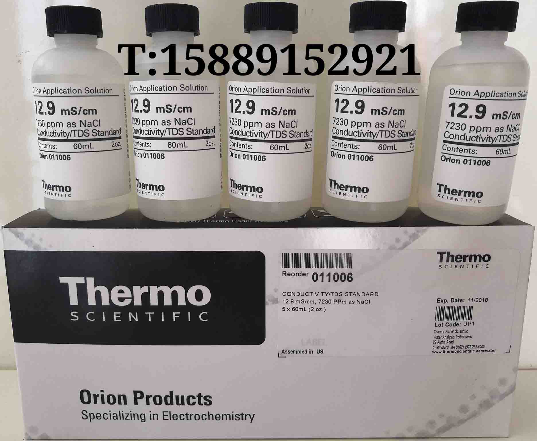 Orion奥立龙011006电导率标准液