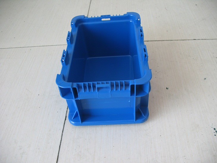 上海ST-A标准蓝色加厚物流箱厂家