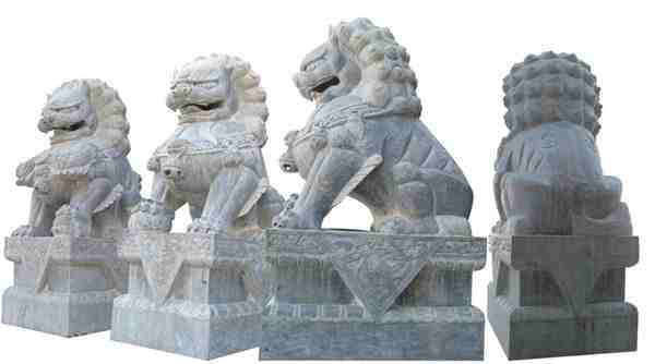 抚顺石雕狮子价格，加工定做各种型号石狮子