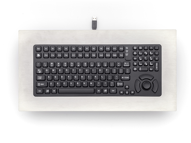 PM-5K，PM-5K-USB 不锈钢键盘 工业级低温键盘鼠标一体 防水防油键盘