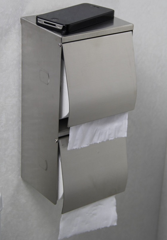 北京卫浴纸巾架 不锈钢304小卷纸巾架 卫浴手机架 创意纸架厂家直销