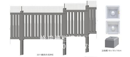 桥下栅栏立柱模具发货及时