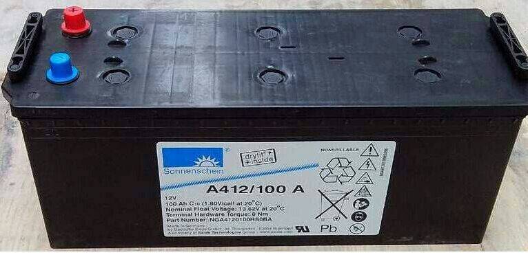 德国阳光蓄电池 A412/100/12v100an代理