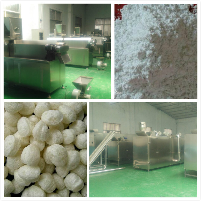 粘合剂淀粉膨化机 预糊化淀粉机器 型煤淀粉生产线机械