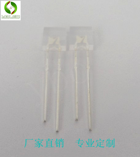 厂家供应2x5x5mm/255翠绿光雾状 led发光二极管