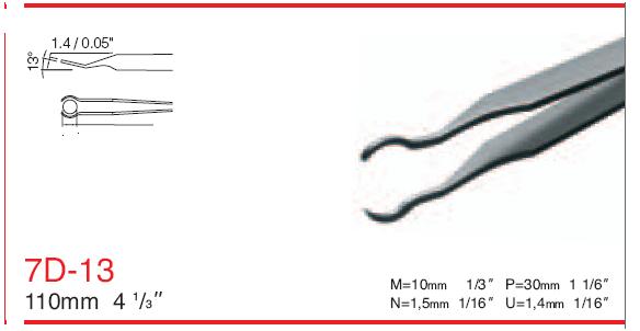 Rubis镊子7D-13-SA SMD镊子 