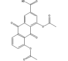 双醋瑞因 Diacerein, diacetylrhein 99% HPLC