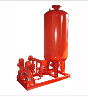 XBD4.8/1W-C多级泵消防成套机组配气压罐