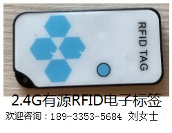 BSJ-2400D长条形2.4G有源RFID电子标签