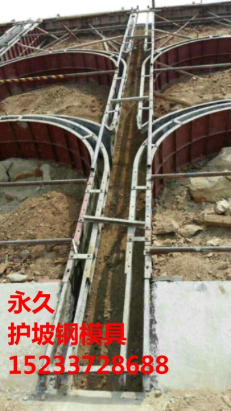 河道框格护坡模具的建设  模具可定做