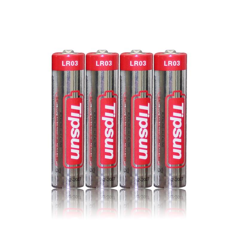 国产tipsun品牌|碱性电池|LR03干电池|7号电池|AAA尺寸|详情咨询