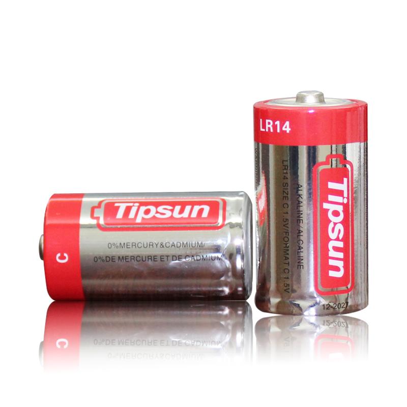 供应国产TIPSUN品牌|碱性电池|LR14干电池|2号电池|C尺寸|详情咨询