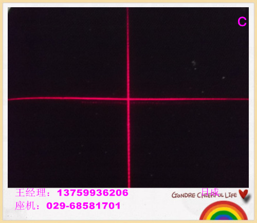 石材用红光高亮十字对线仪