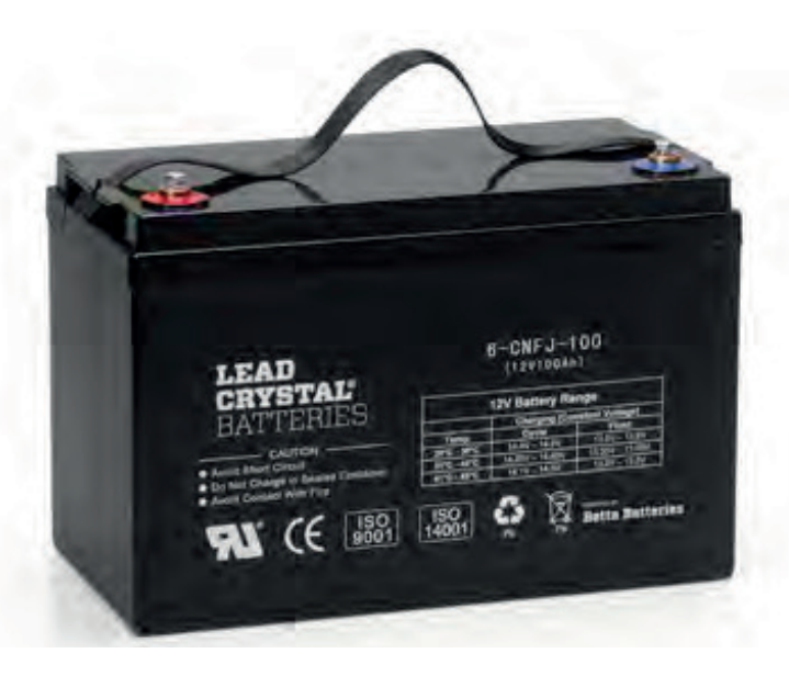 Lead Crysta铅晶电池6-CNFJ-100（12V100AH）