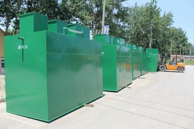 150吨每天一体化纸箱厂生活污水处理设备标配