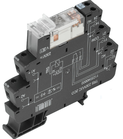 TRS 24VDC 1CO魏德米勒工业继电器模块