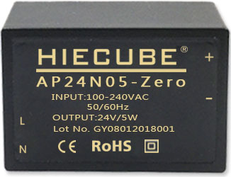 ACDC降压220V转24V小尺寸内置EMC模块电源