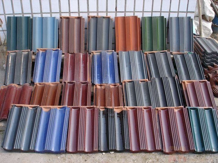 陶瓷瓦，彩色屋面瓦，用于各种建筑屋面的彩色琉璃瓦