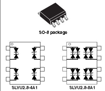 SLVU2.8-4.TBT TVS 二极管