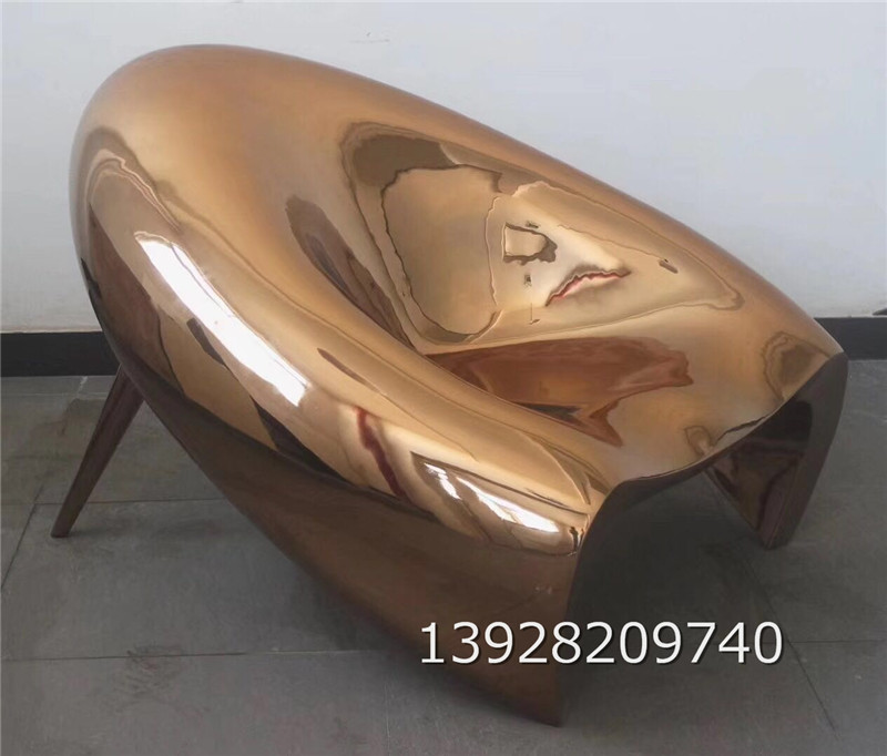 厂家直销不锈钢椅子雕塑|可视|可触的艺术雕塑