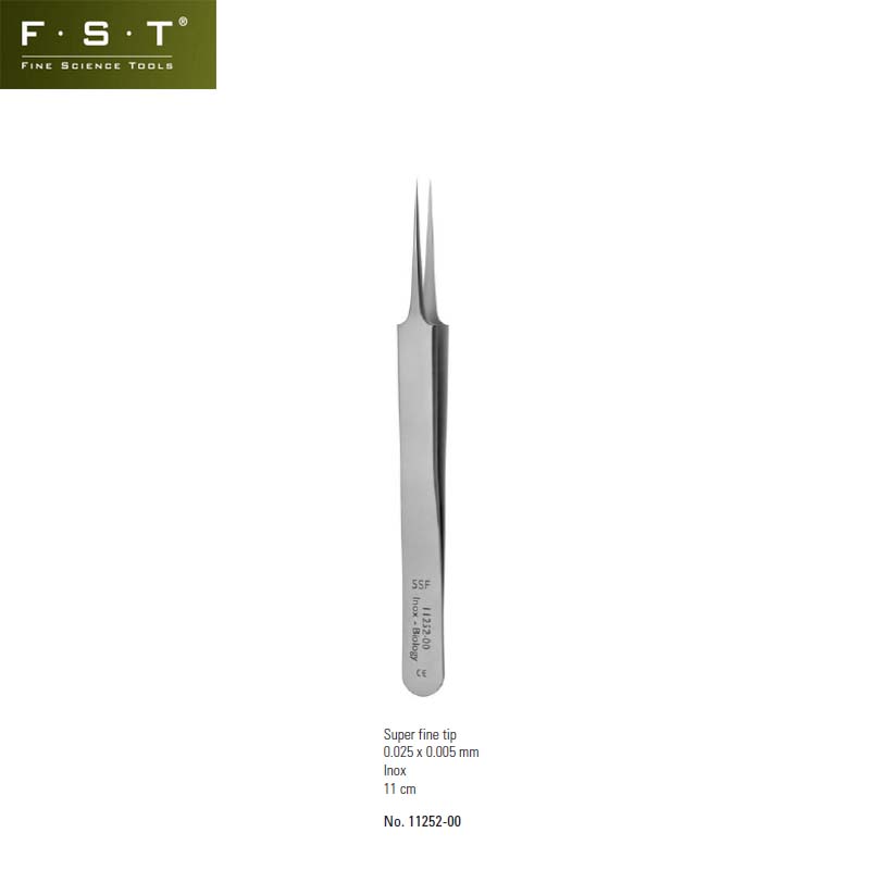 FST镊子11252-00 Dumont镊子5SF