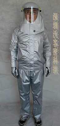 WKM UVA波段紫外线防护服的尺寸