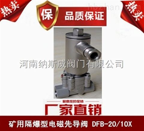 郑州DFB-20/10X矿用隔爆型电磁先导阀报价